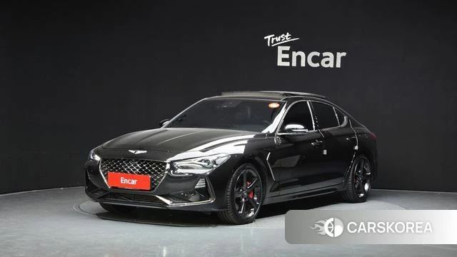 Genesis G70 2019 Черный из Кореи