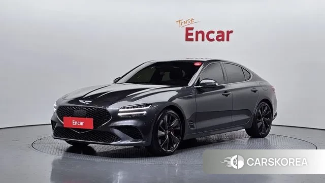 Genesis The New G70 2021 Серый из Кореи