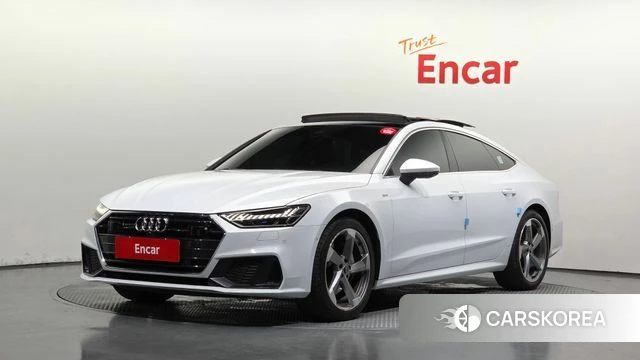 Audi A7 (4K) 2022 Белый из Кореи