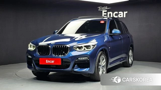 BMW X3 (G01) 2018 Синий из Кореи