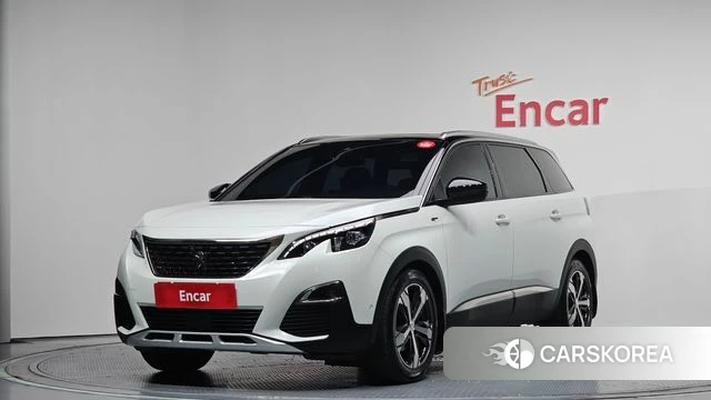 Peugeot 5008 second generation 2020 Белый из Кореи