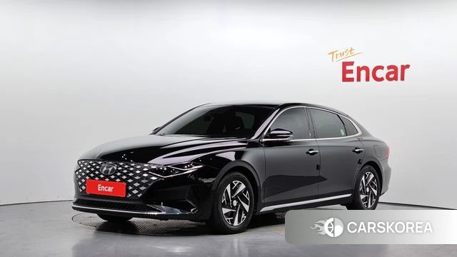 Hyundai The New Grandeur IG Hybrid 2021 Черный из Кореи