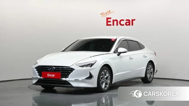 Hyundai Sonata (DN8) 2019 Белый из Кореи
