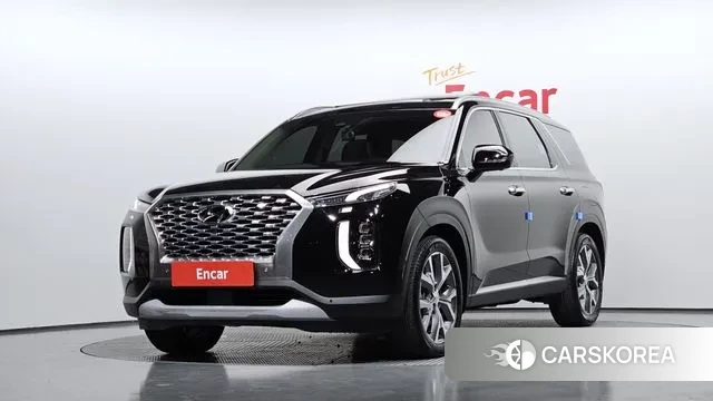 Hyundai Palisade 2022 Черный из Кореи