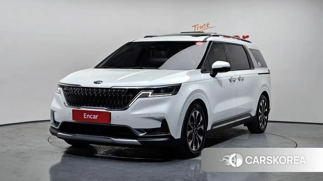 Kia Carnival 4th generation 2021 Белый из Кореи