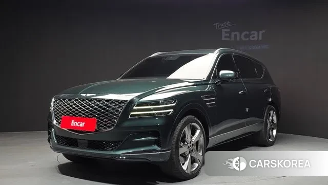 Genesis GV80 2021 Темно-зеленый из Кореи