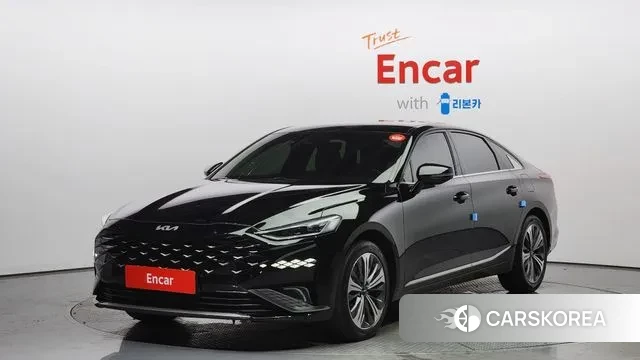 Kia K8 2021 Черный из Кореи