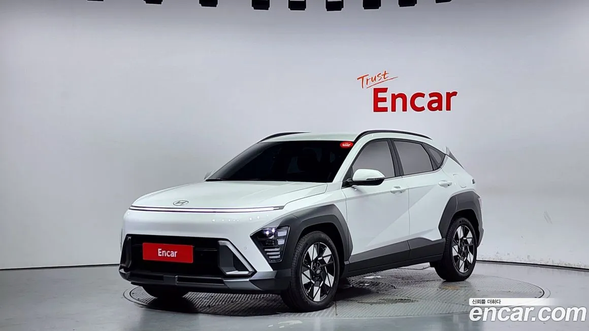 Hyundai Kona Hybrid (SX2) 2024 Белый из Кореи