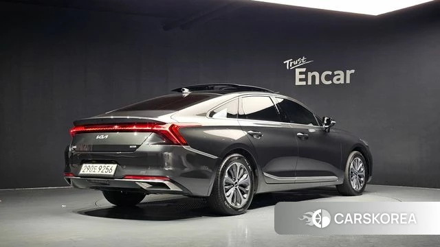 Kia K8 Hybrid 2022 Серый из Кореи