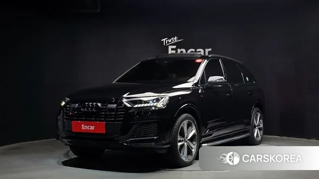 Audi Q7 (4M) 2023 Черный из Кореи