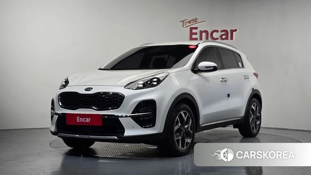 Kia Sportage The Bold 2021 Белый из Кореи