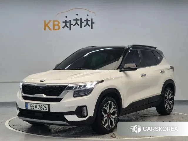 Kia Seltos 2021 Белый из Кореи