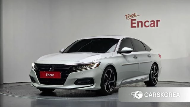 Honda Accord 10th Generation 2018 Белый из Кореи