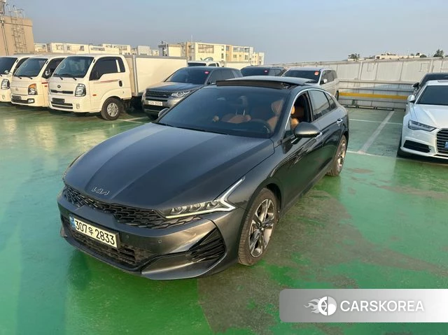 Kia K5 3rd generation 2021 Серый из Кореи