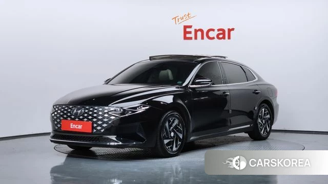 Hyundai The New Grandeur IG Hybrid 2022 Белый из Кореи