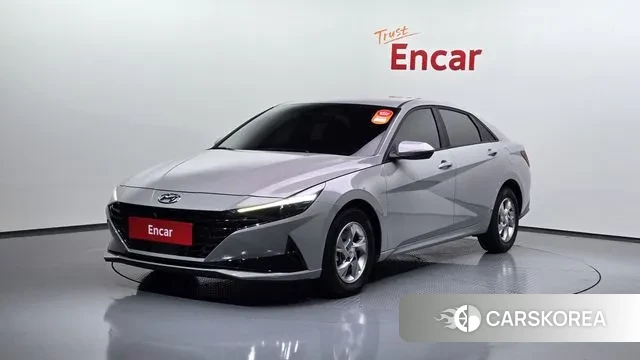 Hyundai Avante (CN7) 2021 Серый из Кореи