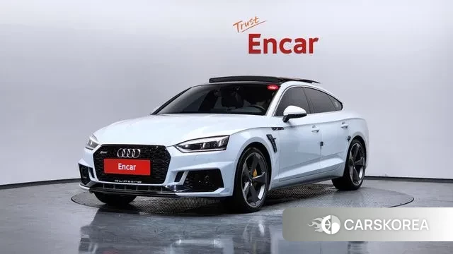 Audi A5 (F5) 2019 Белый из Кореи