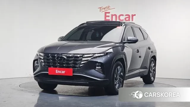 Hyundai Tucson Hybrid (NX4) 2022 Серый из Кореи