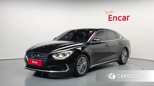 Hyundai Grandeur IG Hybrid 2018 Черный из Кореи