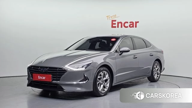 Hyundai Sonata (DN8) 2021 Серебристо-серый из Кореи