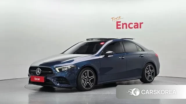 Mercedes-Benz A-Class W177 2022 Синий из Кореи