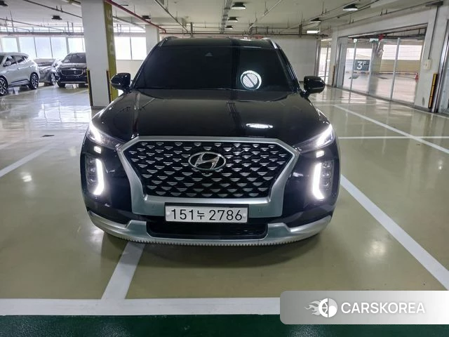 Hyundai Palisade 2021 Черный из Кореи