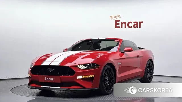 Ford Mustang 2021 Красный из Кореи