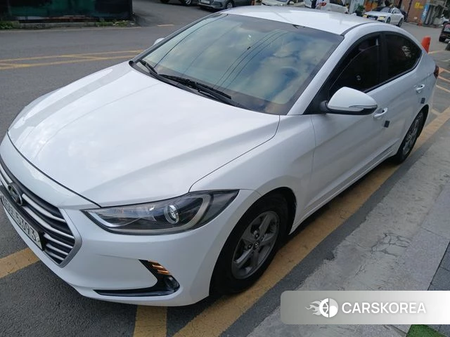 Hyundai Avante AD 2018 Белый из Кореи
