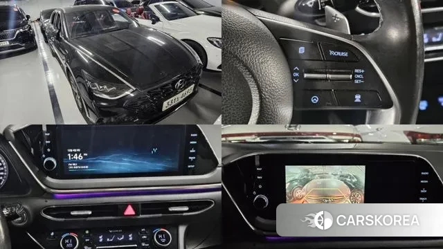 Hyundai Sonata (DN8) 2021 Черный из Кореи