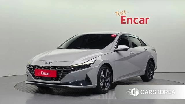 Hyundai Avante (CN7) 2020 Серебристо-серый из Кореи