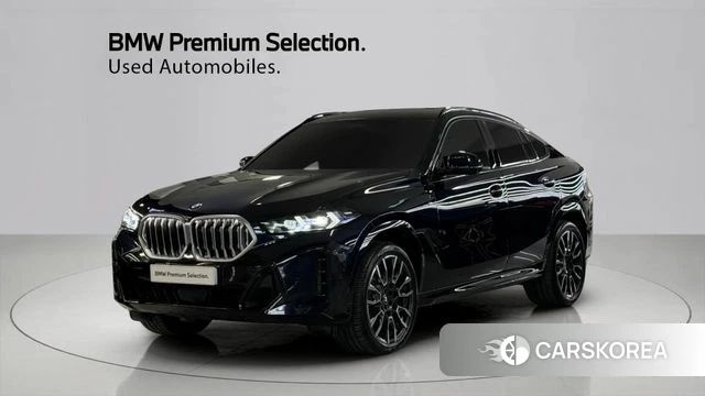 BMW X6 (G06) 2025 Черный из Кореи