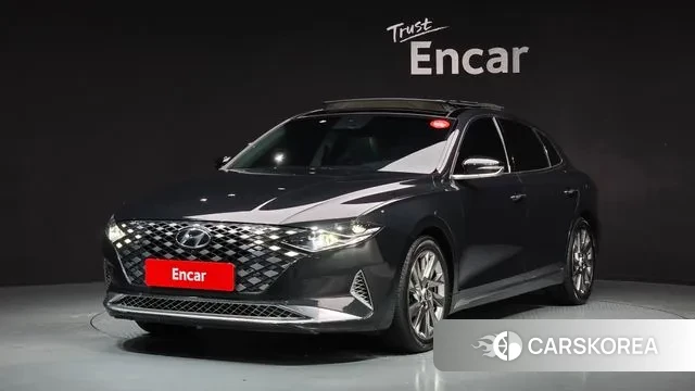 Hyundai The New Grandeur IG Hybrid 2021 Серый из Кореи