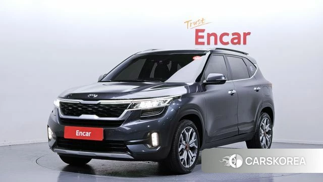 Kia Seltos 2020 Серый из Кореи