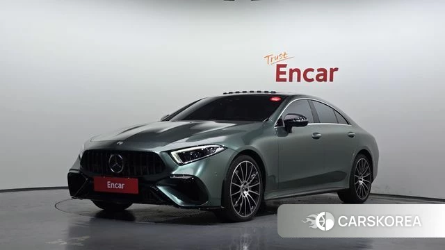 Mercedes-Benz CLS-Class C257 2021 Зеленый из Кореи