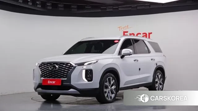 Hyundai Palisade 2021 Белый из Кореи