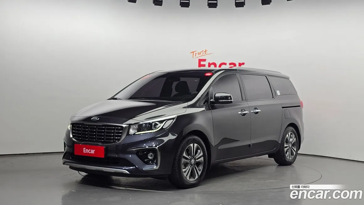 Kia The New Carnival 2018 Серый из Кореи