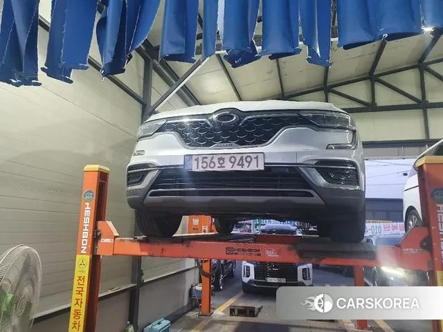 Renault Korea (Samsung) The New QM6 2022 Белый из Кореи