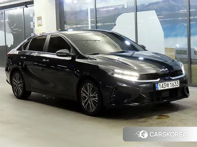 Kia The New K3 2nd generation 2021 Синий из Кореи