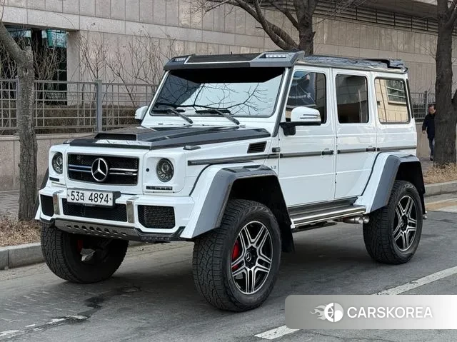 Mercedes-Benz G-Class W463 2018 Белый из Кореи