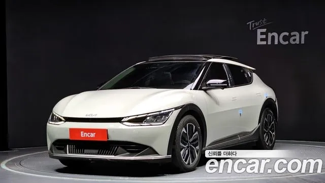 Kia EV6 2021 Жемчужный цвет из Кореи