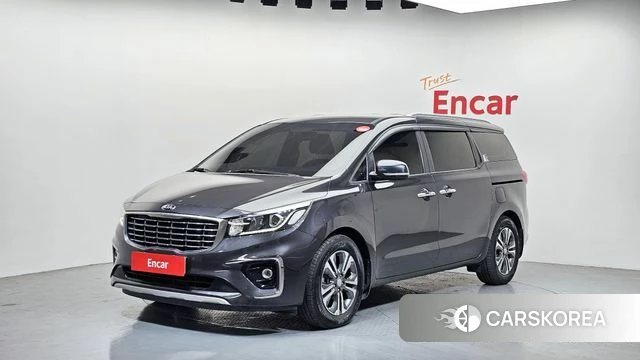 Kia The New Carnival 2018 Черный из Кореи