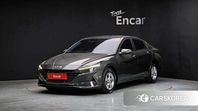 Hyundai Avante (CN7) 2021 Серый из Кореи