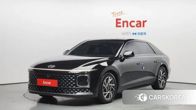 Hyundai Grandeur (GN7) 2023 Черный из Кореи