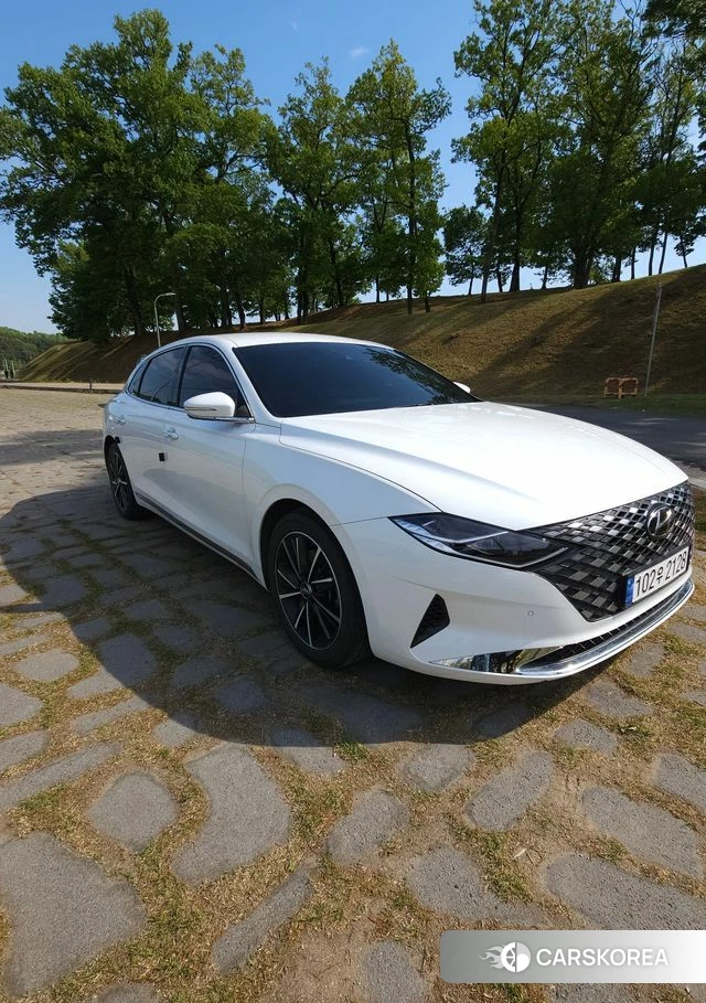 Hyundai The New Grandeur IG 2020 Белый из Кореи