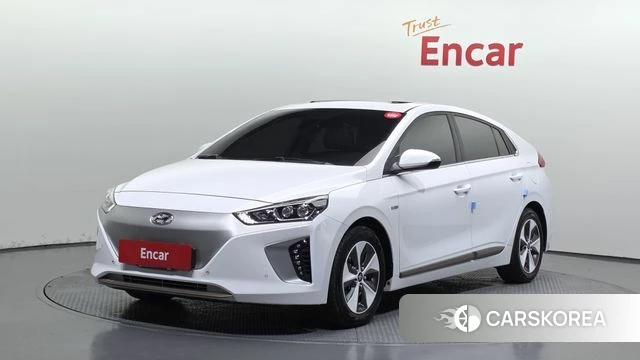 Hyundai Ionic Electric 2019 Белый из Кореи
