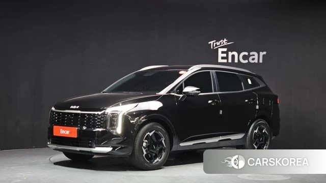 Kia The New Sportage 5th Generation 2025 Черный из Кореи