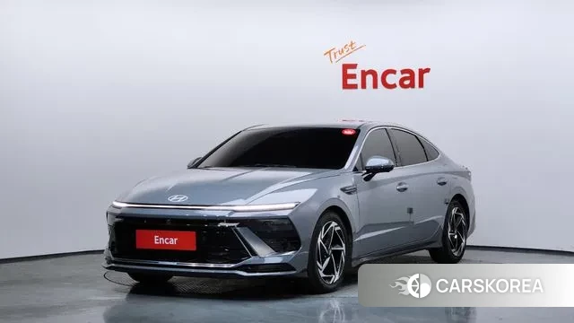 Hyundai Sonata D Edge (DN8) 2024 Небесно-голубой из Кореи