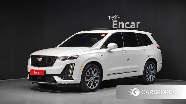 Cadillac XT6 2023 Белый из Кореи