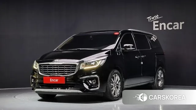 Kia The New Carnival 2019 Черный из Кореи