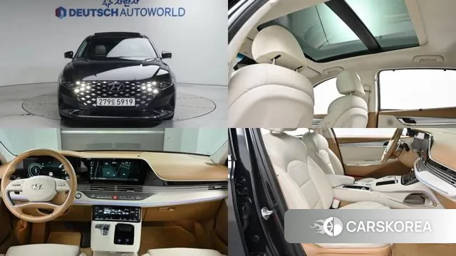 Hyundai The New Grandeur IG 2020 Черный из Кореи
